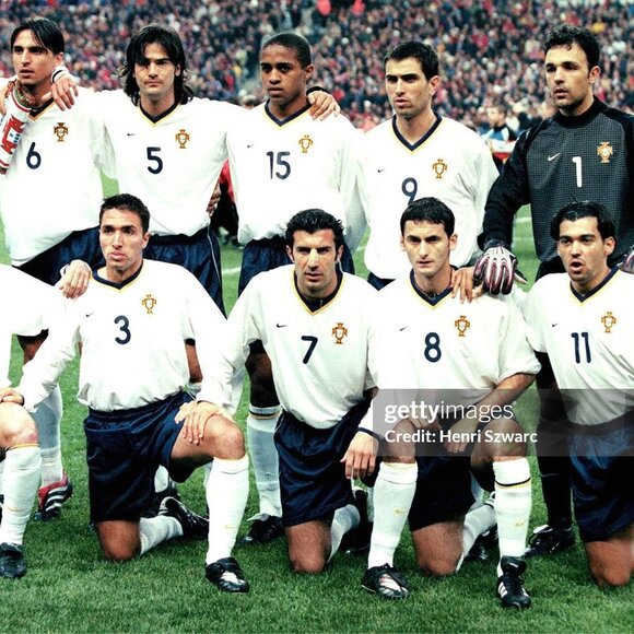 rare vintage Nike PORTUGAL 2000-02 away football shirt soccer jersey XL GB 45/47 - Picture 3 of 11